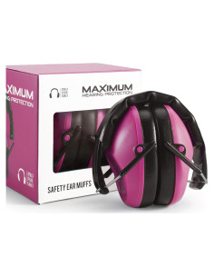Auriculares Pro For Sho 34dB NRR Protección Auditiva Rosa