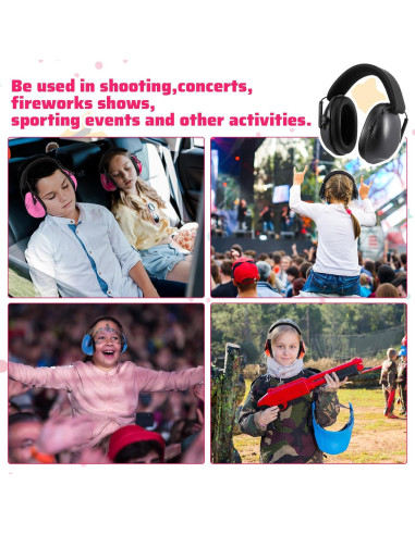 Auriculares de Protección Auditiva para Niños Amylove 36 Pcs 27dB