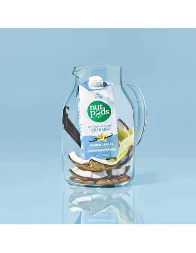 Crema de Café Sin Azúcar Nutpods Vainilla Francesa 4x11.2oz
