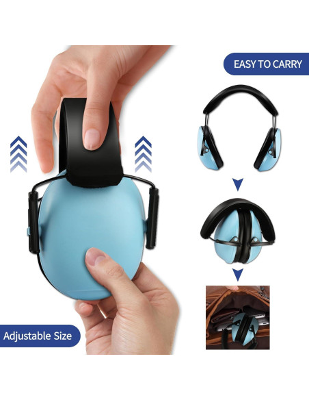 12 Auriculares para Niños con Cancelación de Ruido 27dB