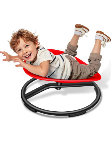 Silla Giratoria Sensory para Niños FERUERW Rojo 100kg