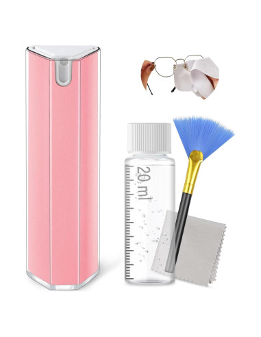 Limpiador de Pantalla JiaTeums 18ml + Recarga 20ml Rosa