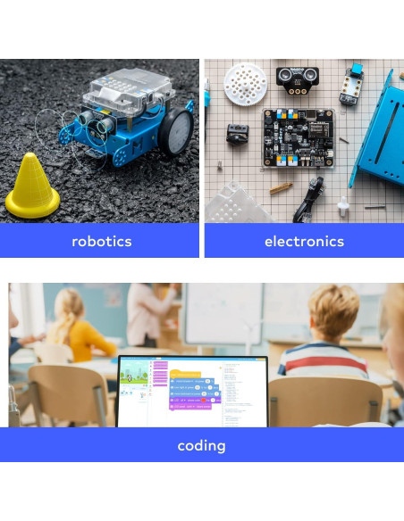 Kit de Robot mBot Makeblock con Luz y Sonido Interactivos