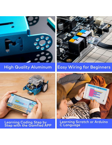 Kit de Robot mBot Makeblock con Luz y Sonido Interactivos