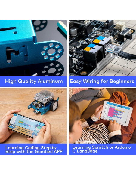 Kit de Robot mBot Makeblock con Luz y Sonido Interactivos