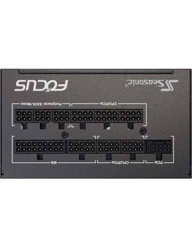 Fuente de Poder Seasonic Focus GX-850 850W 80+ Oro Modular