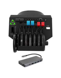 Paquete Cuadrante Aceleración Honeycomb Bravo + Hub USB-C 13-en-1