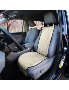 Funda de Asiento de Coche FH Group Beige - 2 Fundas Impermeables 2