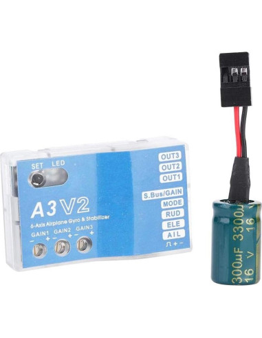 Controlador de Vuelo Estabilizador Durlclth A3 V2 3 Ejes RC
