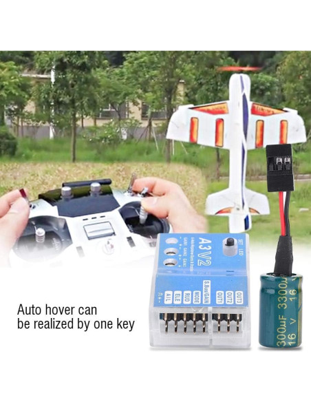Controlador de Vuelo Estabilizador Durlclth A3 V2 3 Ejes RC