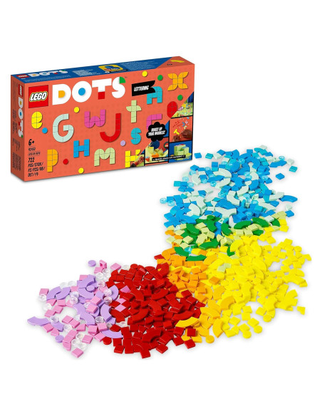LEGO DOTS Kit de Letras 41950 - Azulejos Personalizables