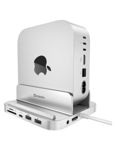 Dock y Soporte Minisopuru para Mac Mini M4 2024 con HDMI 4K