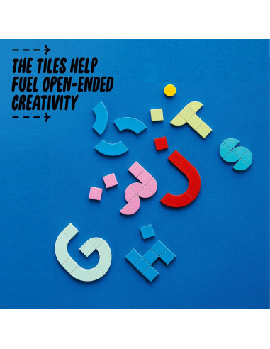 LEGO DOTS Kit de Letras 41950 - Azulejos Personalizables