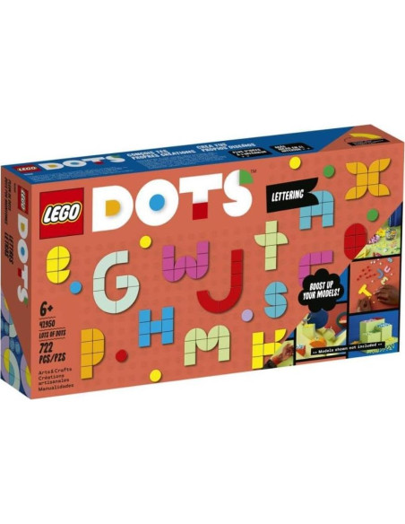 LEGO DOTS Kit de Letras 41950 - Azulejos Personalizables