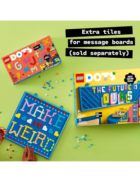 LEGO DOTS Kit de Letras 41950 - Azulejos Personalizables