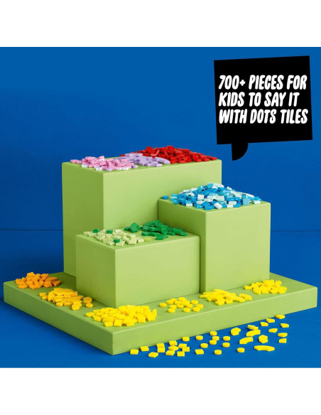 LEGO DOTS Kit de Letras 41950 - Azulejos Personalizables