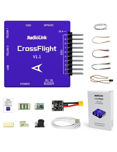 Controlador de Vuelo Radiolink CrossFlight Mini 10 PWM