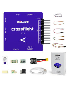 Controlador de Vuelo Radiolink Crossflight 10CH PWM OSD 2-12S