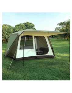 Carpa REDCAMP para 6 Personas Impermeable y Ventilada