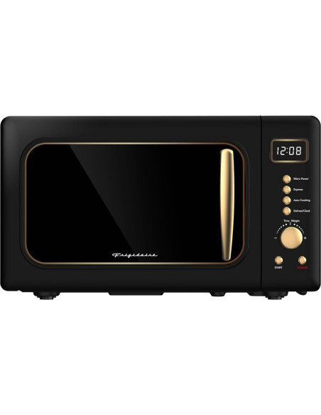 Microondas Retro Frigidaire EMW788 19.8L 900W Negro-Dorado