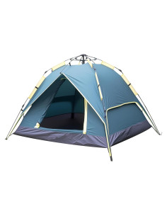 Carpa Automática XL para 3 Personas Impermeable Verde Militar