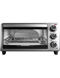Horno Tostador 4 Rebanadas BLACK+DECKER Acero Inoxidable 2
