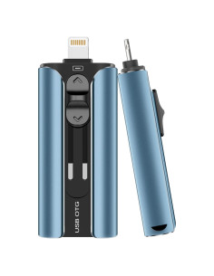 Unidad Flash USB 256GB ROSPE MFi para iPhone y Android