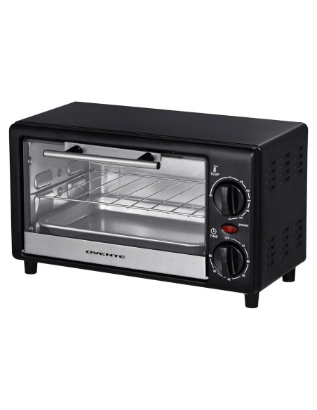 Horno Tostador OVENTE TO2808B 8L 750W con Temporizador 60min