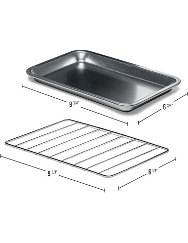 Horno Tostador OVENTE TO2808B 8L 750W con Temporizador 60min