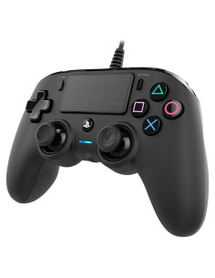 Controlador con cable Nacon para PS4 y PC - Negro