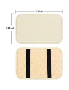 Funda de Apoyabrazos Amiss Beige Universal para Auto 2