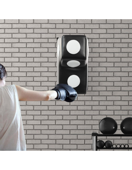 Saco de Boxeo Montado en Pared LIAUHO 40x30x70cm Negro
