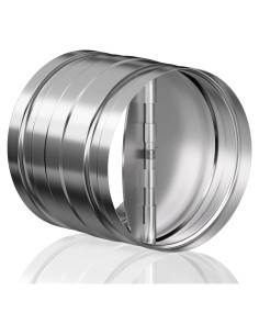 Compensador de Retorno 4" Hon&Guan Acero Galvanizado Plata