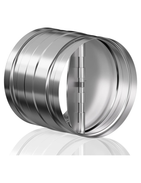 Compensador de Retorno 4" Hon&Guan Acero Galvanizado Plata