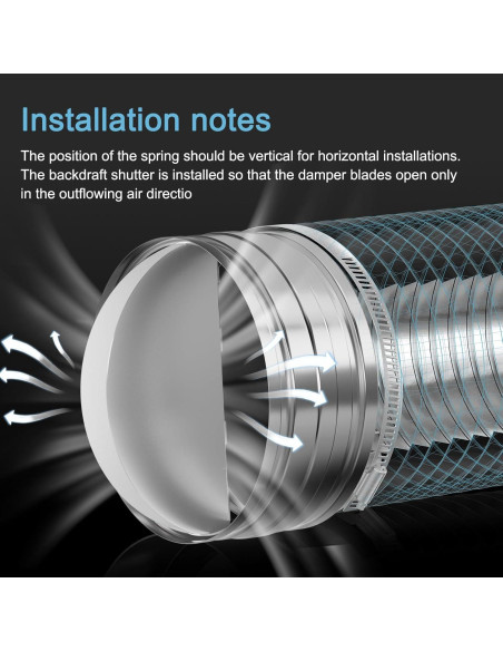 Compensador de Retorno 4" Hon&Guan Acero Galvanizado Plata