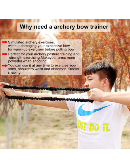 Entrenador de Arco SOPOGER 25-45 lbs Bandas de Estiramiento