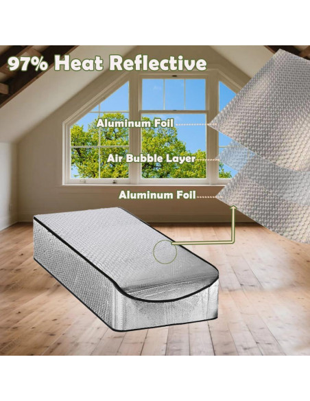 Cubierta de Aislamiento para Escaleras de Ático MRPAPA 63.5x137.2 cm