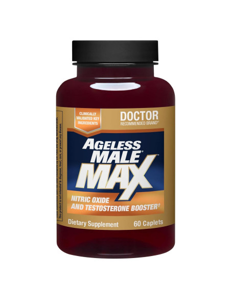 Ageless Male Max Suplemento Testosterona 60 Tabletas