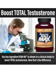 Ageless Male Max Suplemento Testosterona 60 Tabletas 2