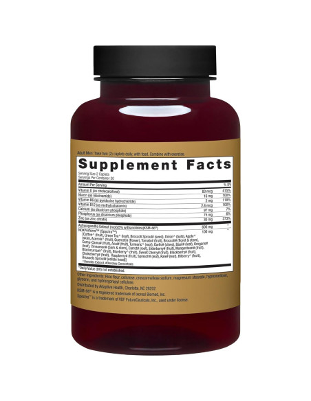 Ageless Male Max Suplemento Testosterona 60 Tabletas