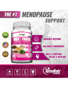 Suplemento Menopausia GreeNatr 60 Cápsulas - Alivio Sofocos 2
