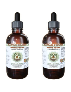 Suplemento Herbal Peonía Blanca Orgánica Hawaii Pharm 118 ml