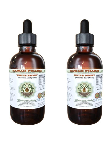 Suplemento Herbal Peonía Blanca Orgánica Hawaii Pharm 118 ml