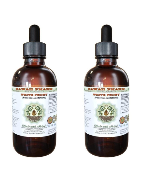 Suplemento Herbal Peonía Blanca Orgánica Hawaii Pharm 118 ml