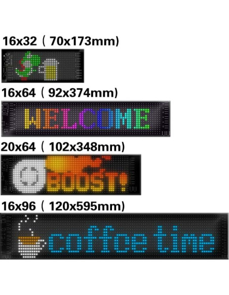 Ojos Demoníacos LED VNHLOVO para Parabrisas de Camión 37.4x9.2cm