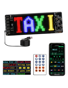 Ojos de Diablo LED para Parabrisas de Coche Wonhag 17.78x7.62cm