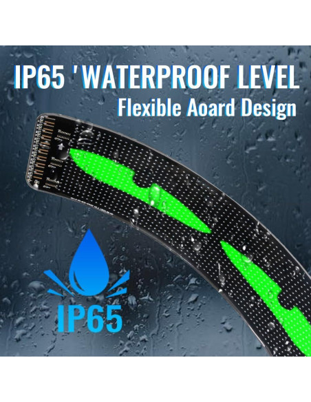 Ojos de Diablo LED para Parabrisas de Coche Wonhag 17.78x7.62cm