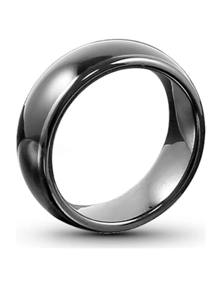 Anillo inteligente RFID T5577 Hecere 18mm Cerámica Negra