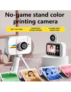 Cámara Instantánea GUEDIEO K23 para Niños 48MP 32GB Blanco 2