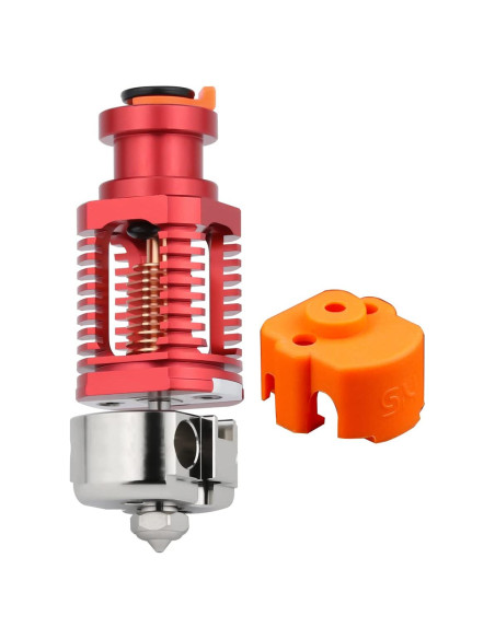 Hotend Red Lizard K1 V6 Cobre Chapado 0.4mm Compatible 3D